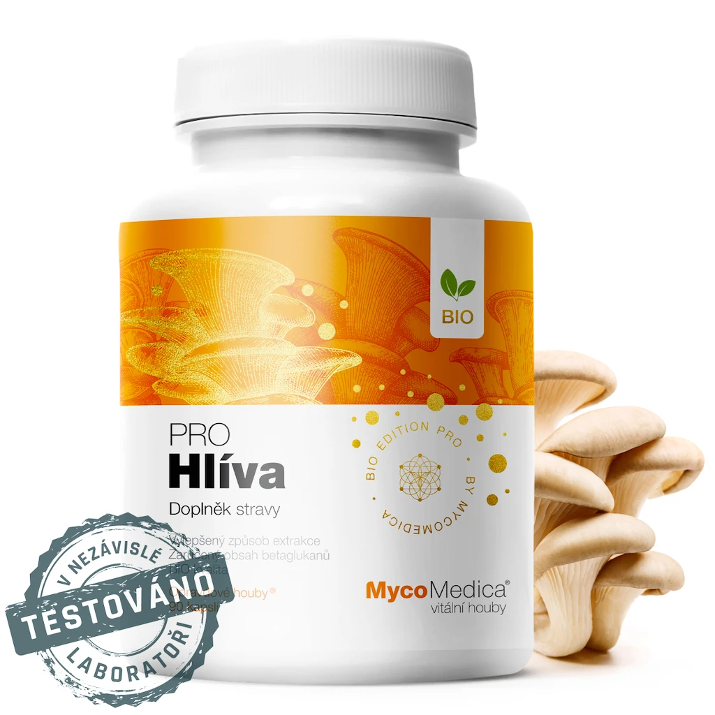 MycoMedica BIO Hlíva PRO 90 kapslí