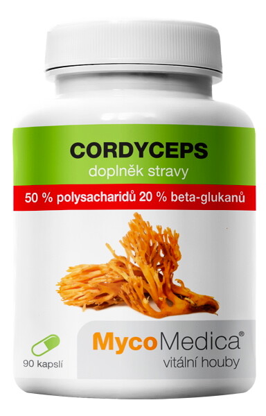Product detail of MycoMedica Cordyceps 50 % 90 kapslí