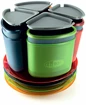 Nádobí GSI  Infinity 4 person compact tableset- multicolor