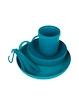Nádobí Sea to summit Delta Camp Set (Bowl, Plate, Mug, Cutlery), Pacific blue