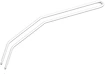 Náhradní upínací tyč Hamax pro nízký rám kola Amaze/Zenith