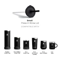 Náhradní víčko Hydro Flask  SMALL PRESS-IN STRAW LID BLACK
