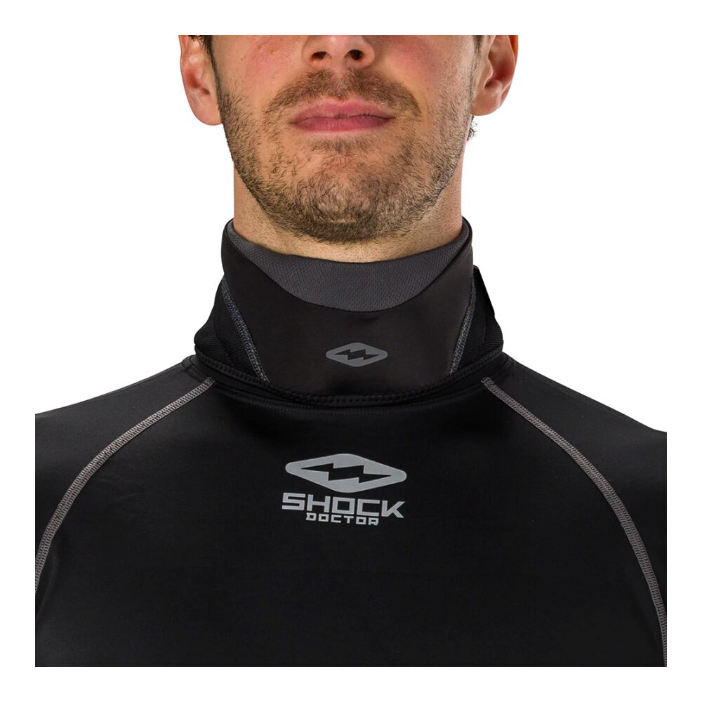 Nákrčník Shock Doctor  Ultra 2.0 Neck Guard Black/Grey - thumb (1)