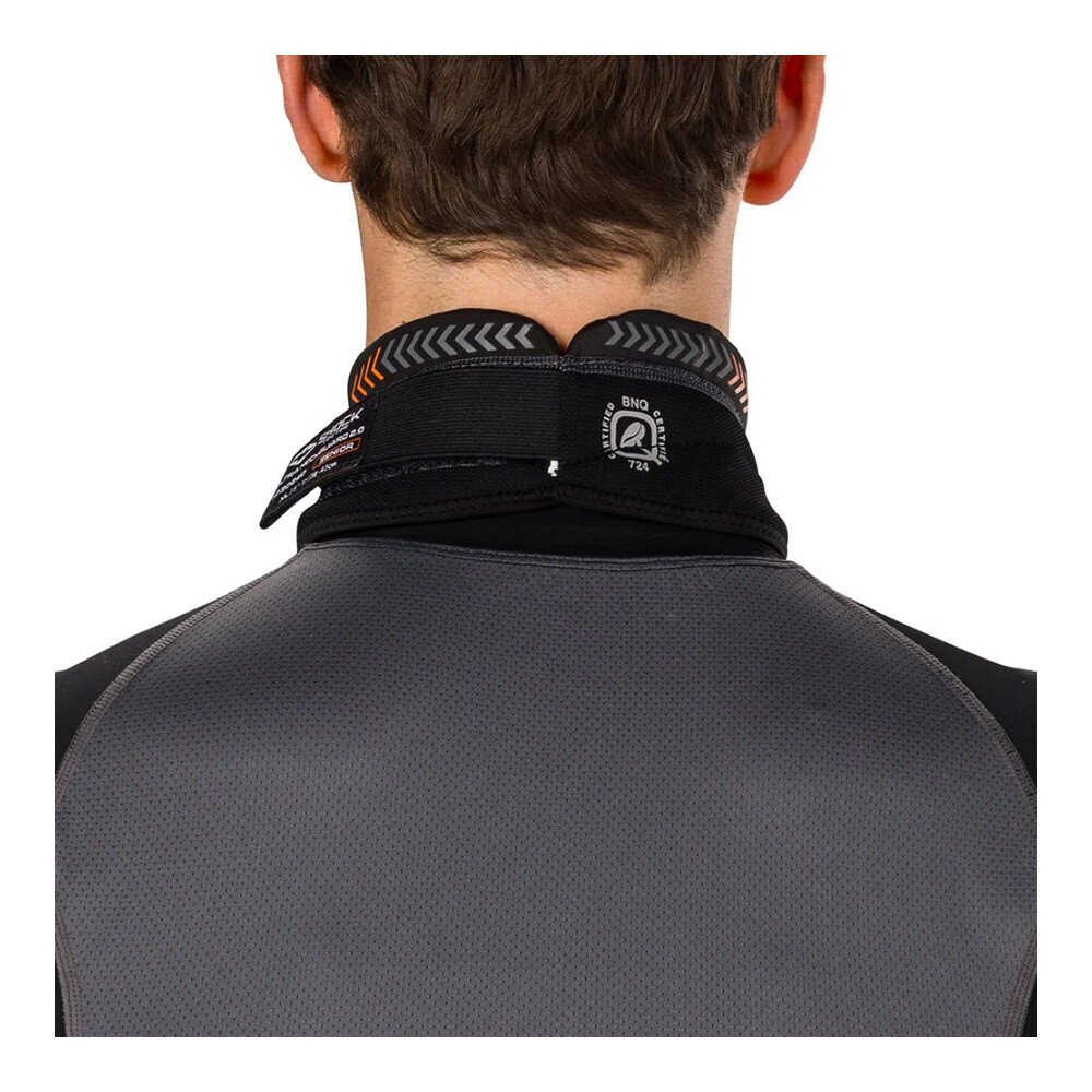 Nákrčník Shock Doctor  Ultra 2.0 Neck Guard Black/Grey - thumb (2)