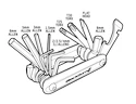 Nářadí BLACKBURN Grid 13 Mini Tool