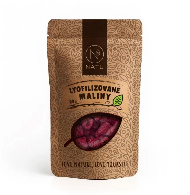 Natu Lyofilizované maliny 20 g