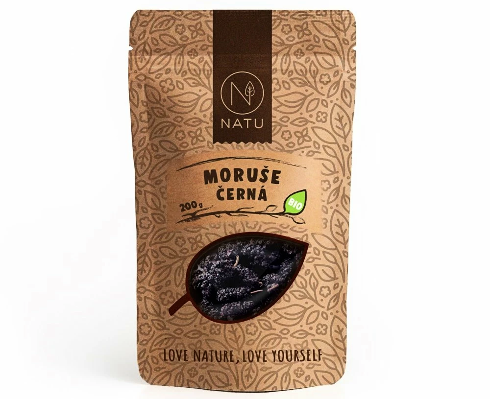 Natu Moruše černá BIO 200 g