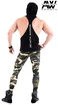 Nebbia Aesthetic Warrior Tílko Kapuce 124 černé