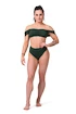 Nebbia High-waist retro bikini - spodní díl 555 dark green