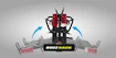 Nosič kol na tažné zařízení BuzzRack Scorpion PRO 3