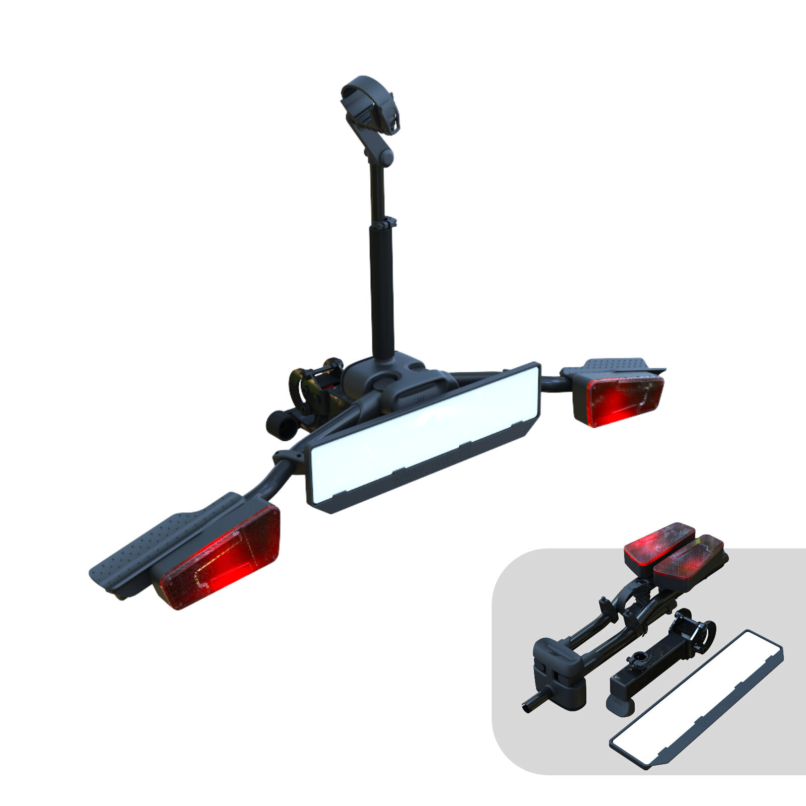 Product detail of Nosič kol na tažné zařízení TMK  FLY 01 - black