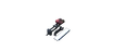 Nosič koloběžek na tažné zařízení TMK  FLY Footbike 01 - black