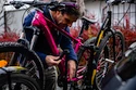 Nosič koloběžek na tažné zařízení TMK  FLY Footbike 02 - black