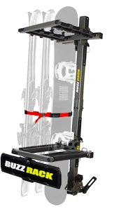 Nosič lyží na tažné zařízení BuzzRack  Ski Rack with light
