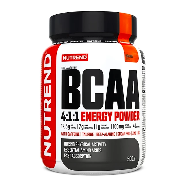 Nutrend BCAA 4:1:1 Energy Powder 500 g