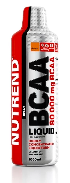 Nutrend BCAA Liquid 1000&nbsp;ml pomeranč