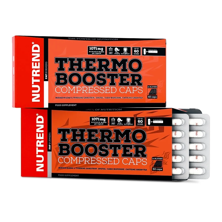 Nutrend Thermobooster Compressed Caps 60&nbsp;kapslí