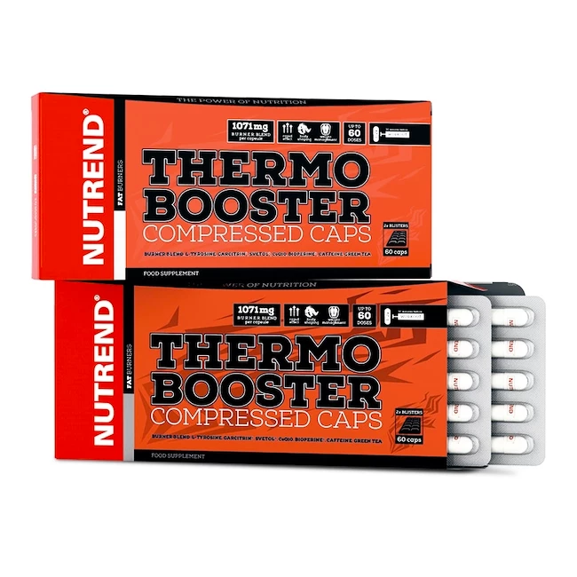 Nutrend Thermobooster Compressed Caps 60&nbsp;kapslí