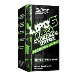 Nutrex Lipo 6 Black Cleanse & Detox 60 caps