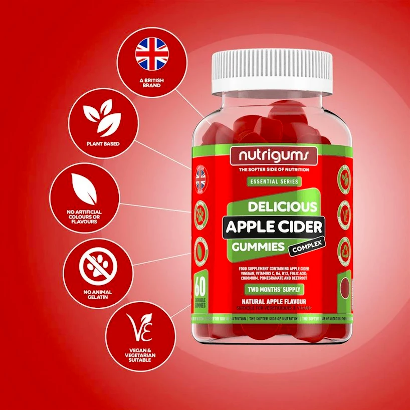 Nutrigums Apple Cider Complex 60 gummies