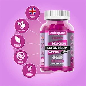 Nutrigums Magnesium Citrate 60 gummies