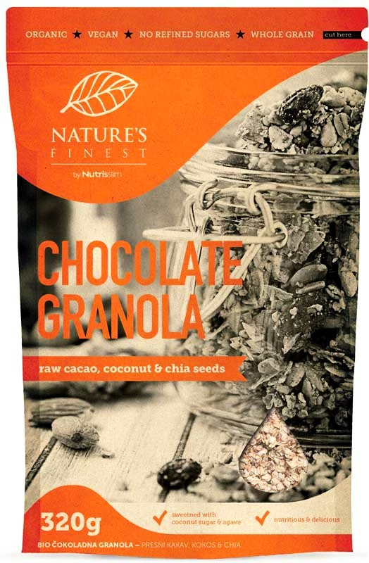 Nutrisslim BIO Chocolate Granola 320 g