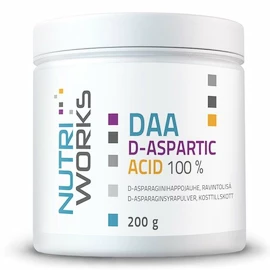 NutriWorks DAA D-Aspartic Acid 200 g