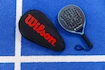 Obal na padelovou raketu Wilson  Padel Cover Black/Infrared