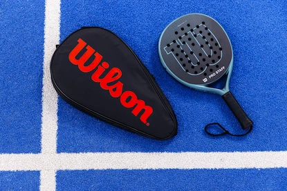 Obal na padelovou raketu Wilson  Padel Cover Black/Infrared