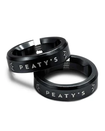 Objímky na řídítka PEATY'S Monarch lock ring black (pgm-lck-rng-blk-10)