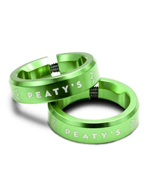 Objímky na řídítka PEATY'S Monarch lock ring emerald (pgm-lck-rng-emr-10)