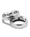 Objímky na řídítka PEATY'S  Monarch lock ring silver (pgm-lck-rng-sil-10)