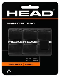 Omotávka na rakety vrchní Head Prestige Pro OverWrap Black (3 ks)