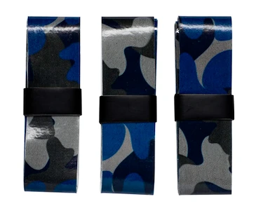 Omotávka na rakety vrchní Wilson Camo Overgrip Blue (3 ks)