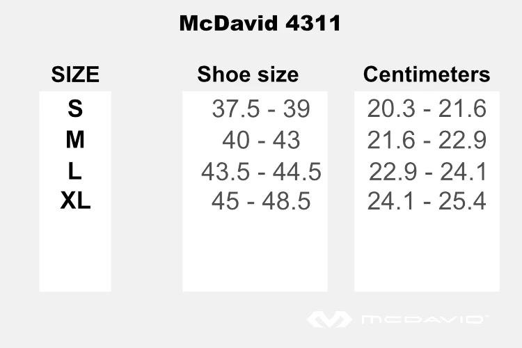 Ortéza na kotník McDavid  Stealth Cleat 2+ 4311 XL