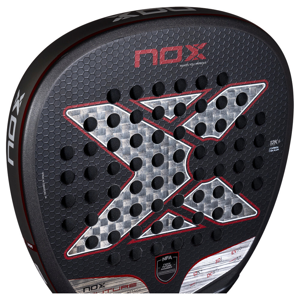 Padelová raketa NOX  FUTURE 12K ALUM ATTACK - thumb (3)