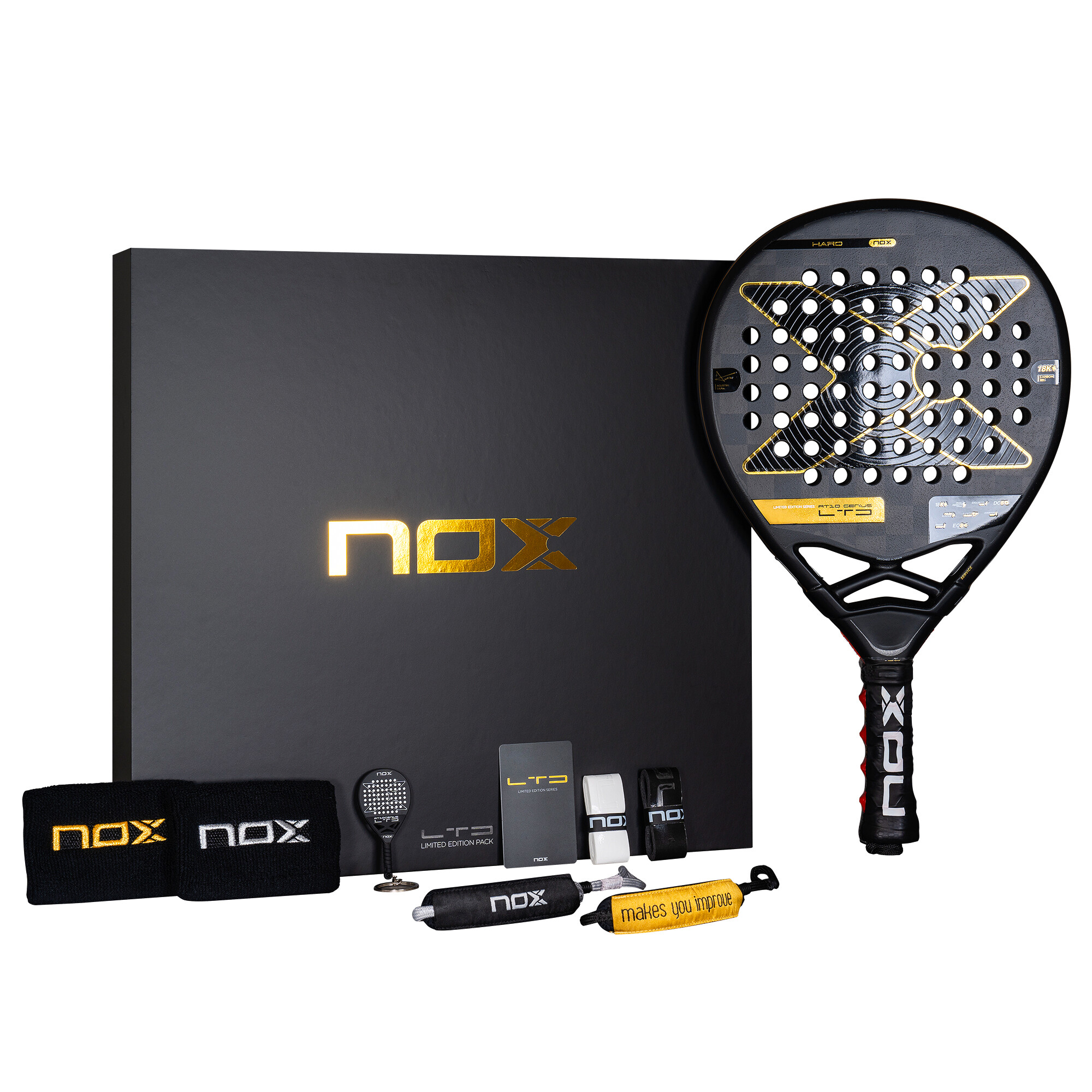 Padelová raketa NOX  PACK AT GENIUS LIMITED EDITION - thumb (1)
