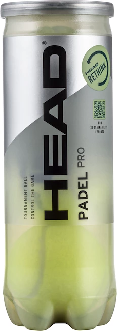 Padelové míče Head  Padel Pro (3 Pack)