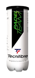 Padelové míče Tecnifibre Team 3 Pack