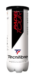 Padelové míče Tecnifibre Tour 3 Pack