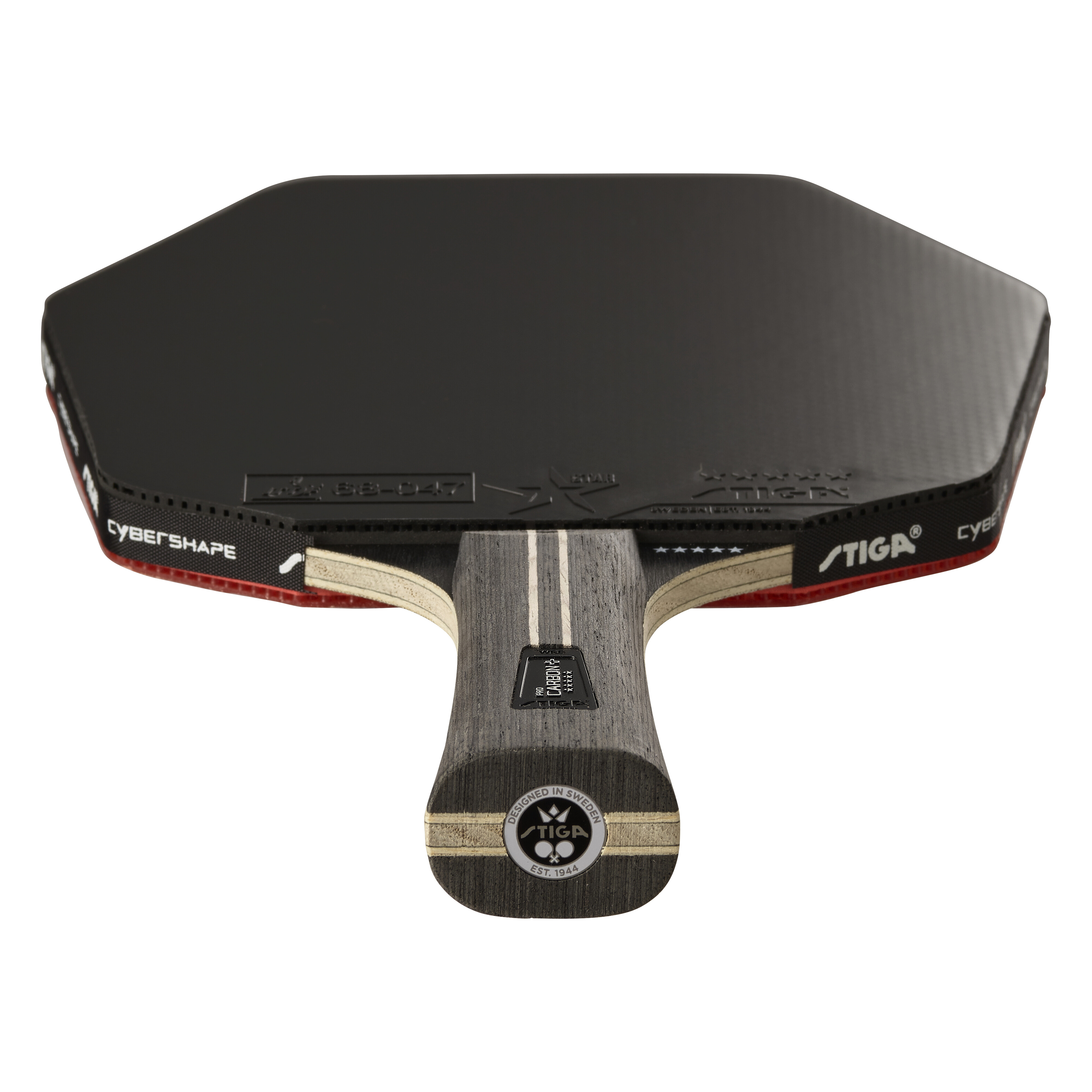Pálka na stolní tenis Stiga Cybershape Pro Carbon Plus 5 Star - thumb (2)
