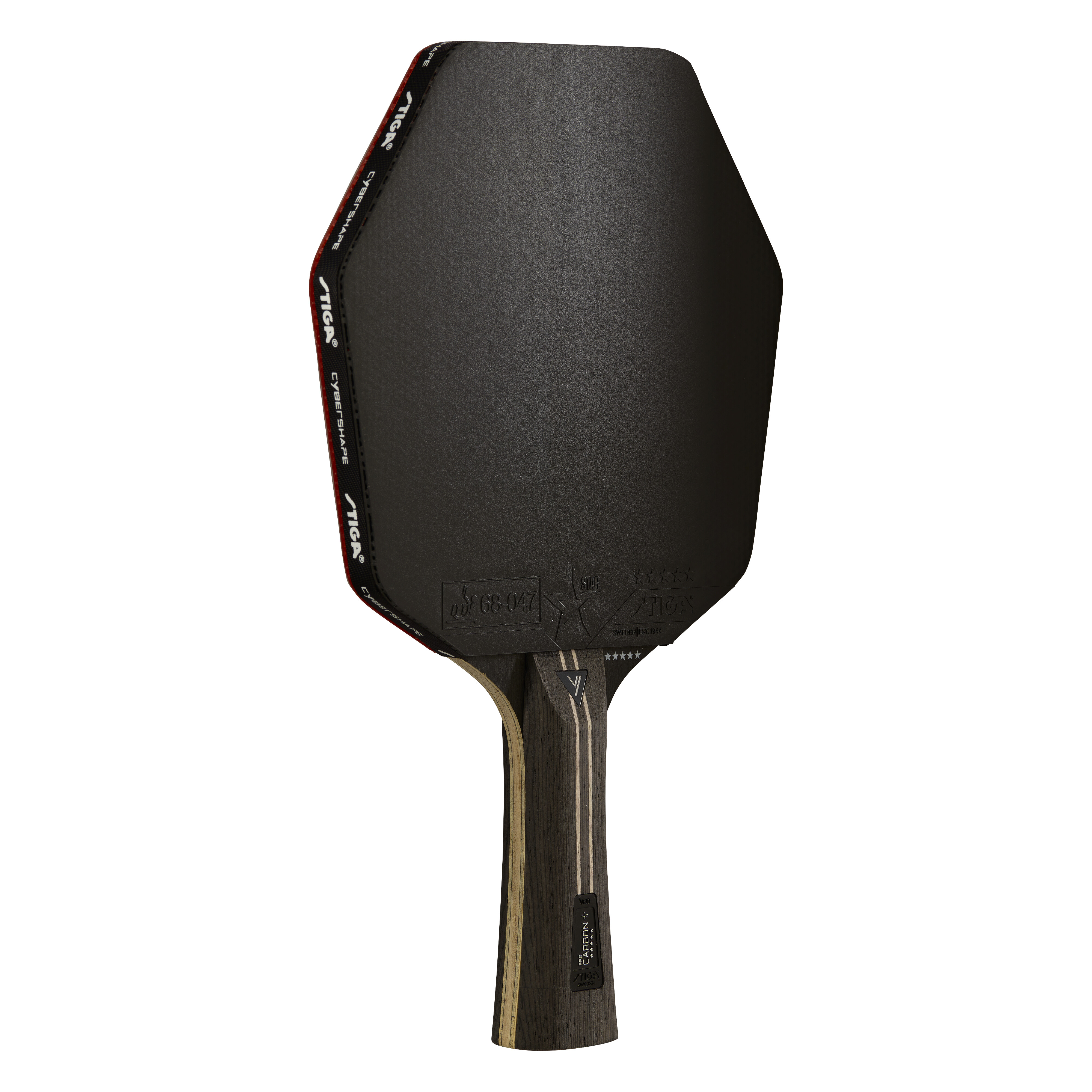 Pálka na stolní tenis Stiga Cybershape Pro Carbon Plus 5 Star - thumb (4)