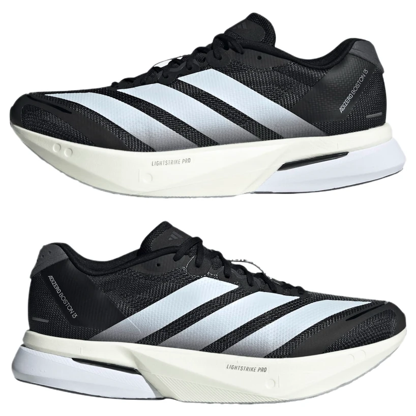 Pánská běžecká obuv adidas  Adizero Boston 13 Cblack/Ftwwht/Grefiv  UK 11