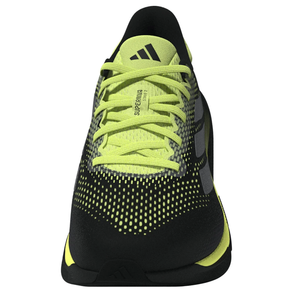 Pánská běžecká obuv adidas Supernova Stride 2 Core Black/Iron Metallic/Pulse Lime