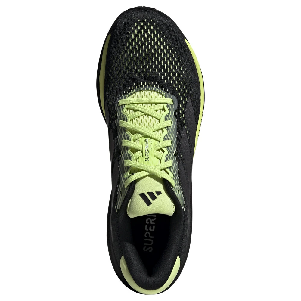 Pánská běžecká obuv adidas Supernova Stride 2 Core Black/Iron Metallic/Pulse Lime