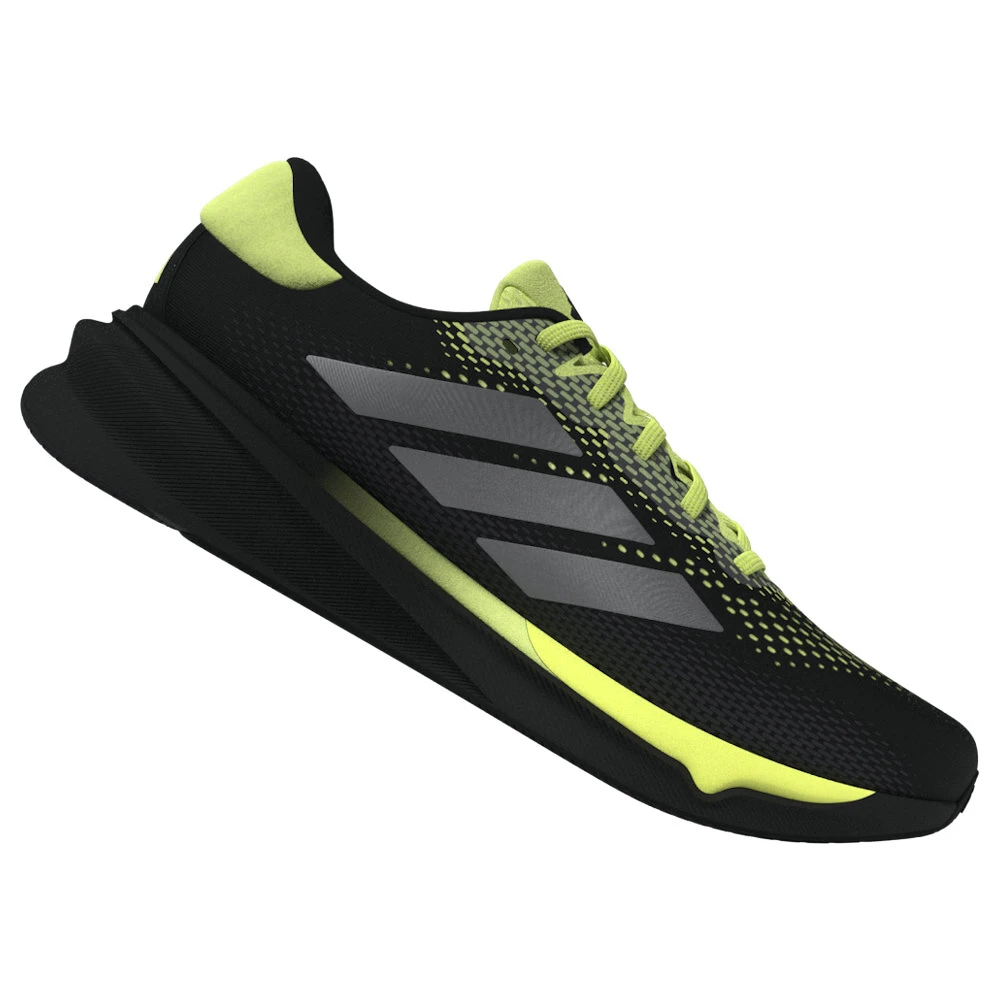Pánská běžecká obuv adidas Supernova Stride 2 Core Black/Iron Metallic/Pulse Lime