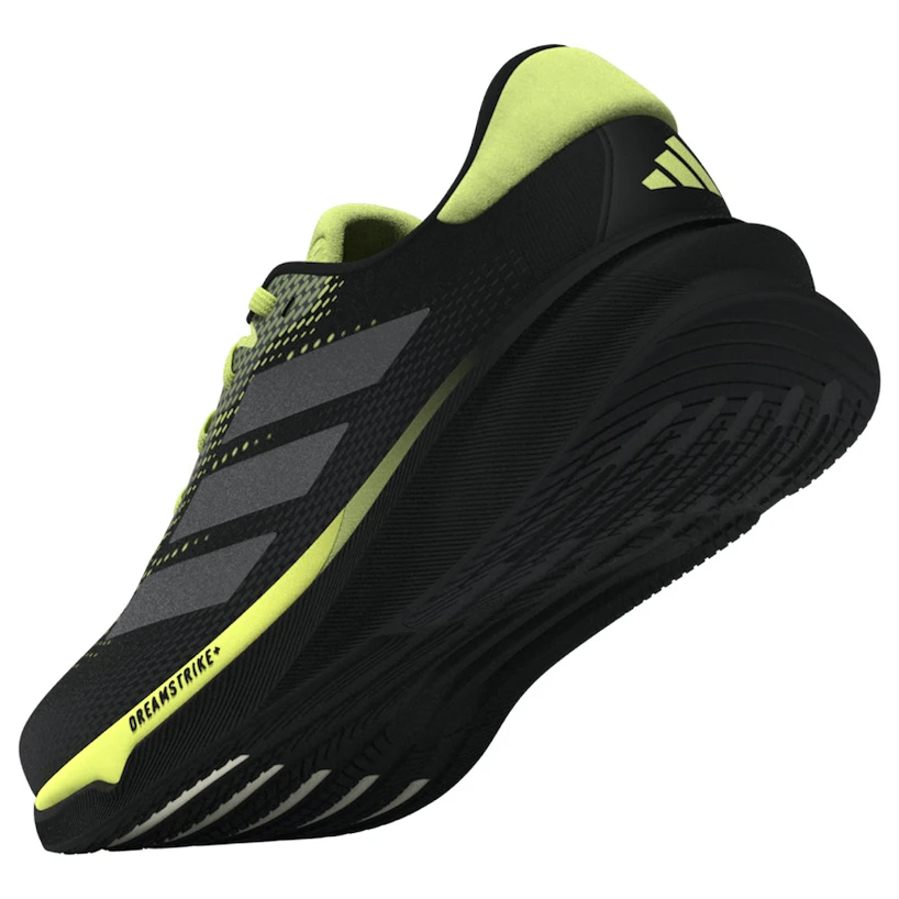Pánská běžecká obuv adidas Supernova Stride 2 Core Black/Iron Metallic/Pulse Lime  UK 9,5