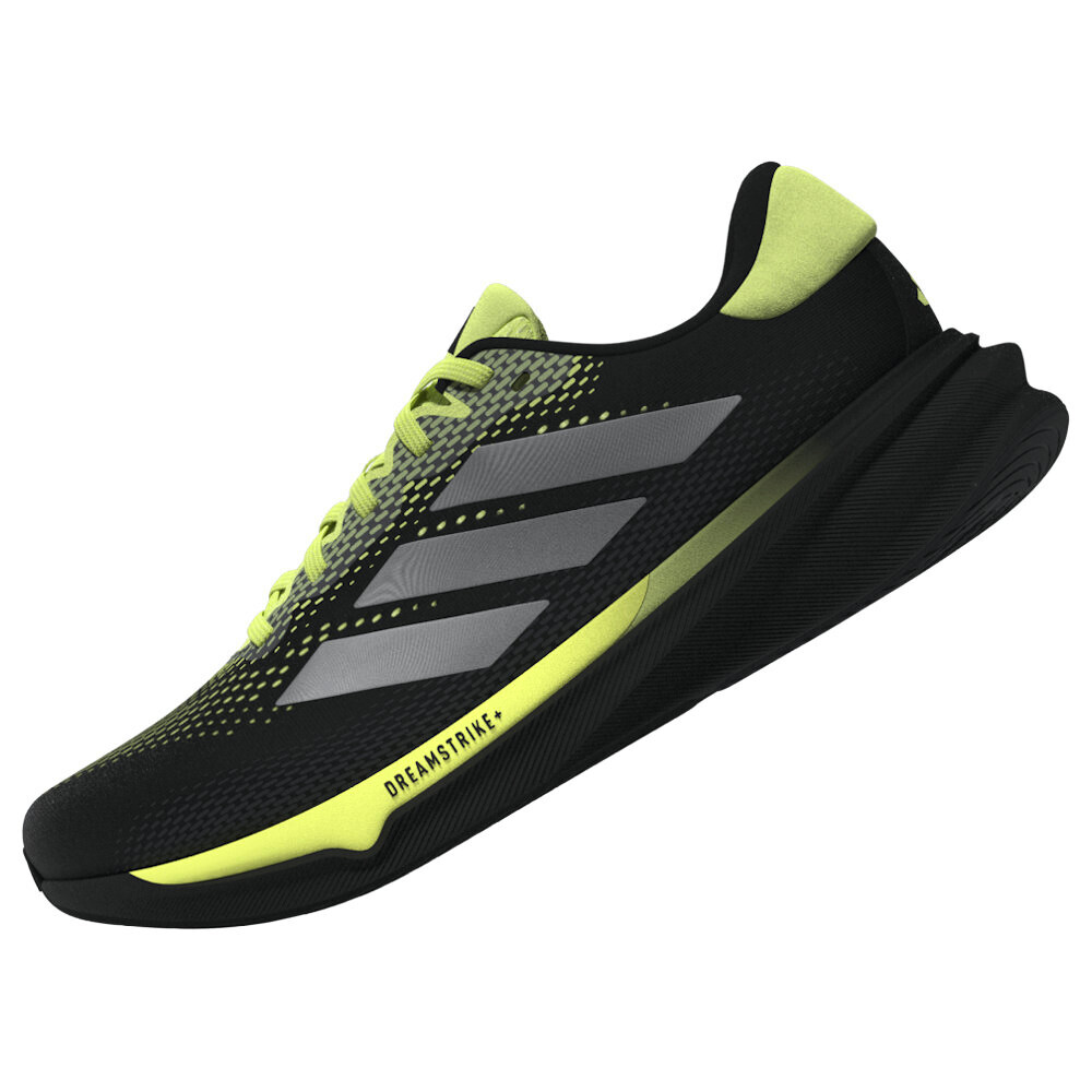 Pánská běžecká obuv adidas Supernova Stride 2 Core Black/Iron Metallic/Pulse Lime  UK 10,5 - thumb (12)
