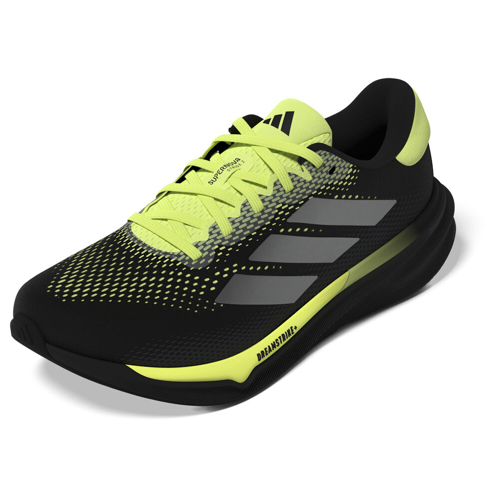 Pánská běžecká obuv adidas Supernova Stride 2 Core Black/Iron Metallic/Pulse Lime  UK 10,5 - thumb (13)