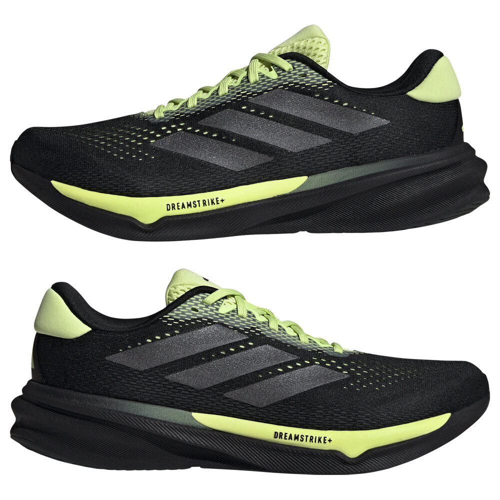 Pánská běžecká obuv adidas Supernova Stride 2 Core Black/Iron Metallic/Pulse Lime  UK 10,5 - thumb (16)